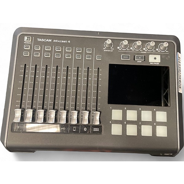 Used TASCAM MIXCAST 4 MultiTrack Recorder