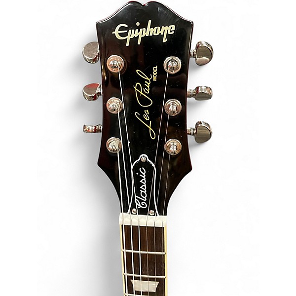 Used Epiphone Les Paul Classic Heritage Cherry Sunburst Solid Body Electric Guitar