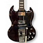 Used Gibson SG Original w/Maestro Aged Cherry Solid Body Electric Guitar