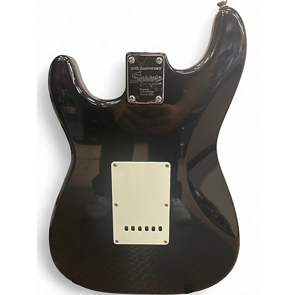 Used Squier Affinity Stratocaster Black Solid Body Electric Guitar