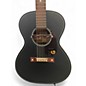 Used Gretsch Guitars JIM DANDY DELTOLUXE PALOR Black Acoustic Electric Guitar