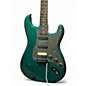 Used 2013 Squier Bullet Stratocaster HSS Metallic Green Solid Body Electric Guitar