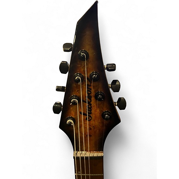 Used Jackson HTP 7 Poplar Burl Solid Body Electric Guitar