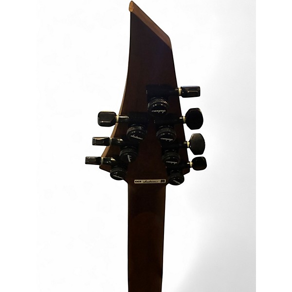 Used Jackson HTP 7 Poplar Burl Solid Body Electric Guitar