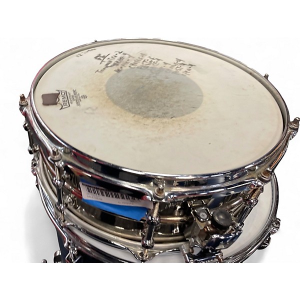 Used TAMA 14in SLP DRY ALUMINUM Chrome Silver Drum