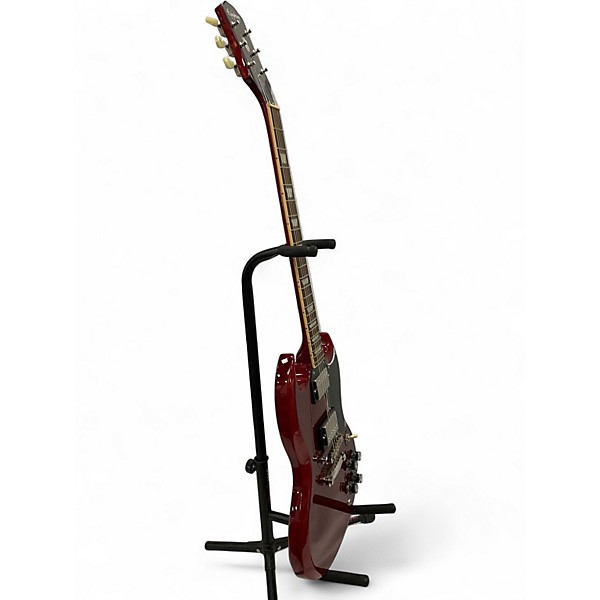 Used 2022 Epiphone SG Standard Cherry Solid Body Electric Guitar