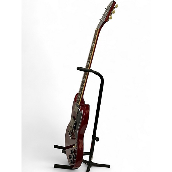 Used 2022 Epiphone SG Standard Cherry Solid Body Electric Guitar