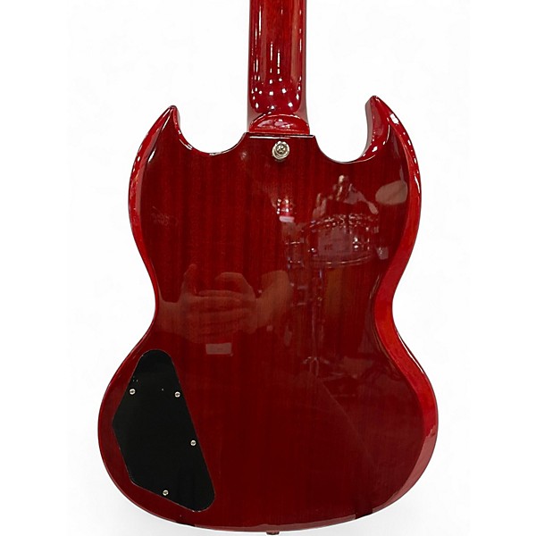 Used 2022 Epiphone SG Standard Cherry Solid Body Electric Guitar