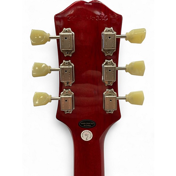 Used 2022 Epiphone SG Standard Cherry Solid Body Electric Guitar