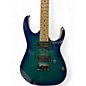 Used 2018 Ibanez RG421AHM Blue Moon Burst Solid Body Electric Guitar