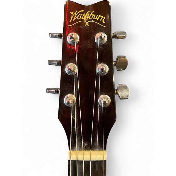 Used Washburn D14N Natural Acoustic Guitar