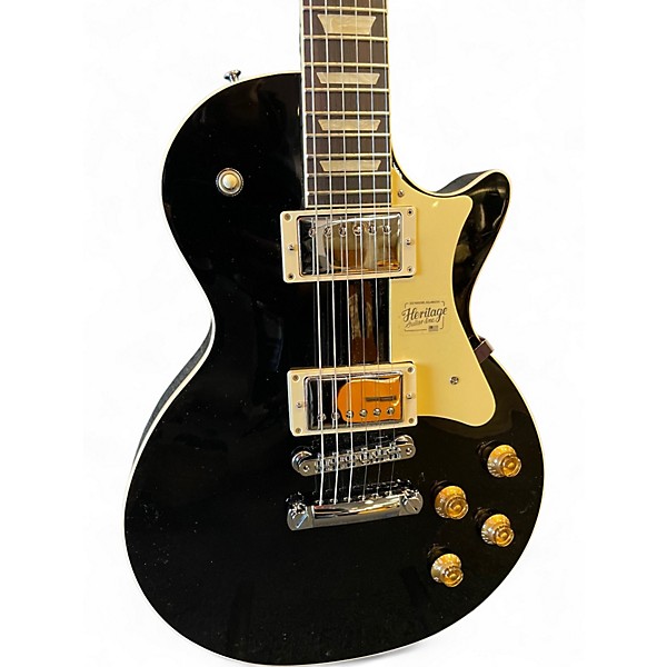 Used Heritage Standard H150 Ebony Solid Body Electric Guitar