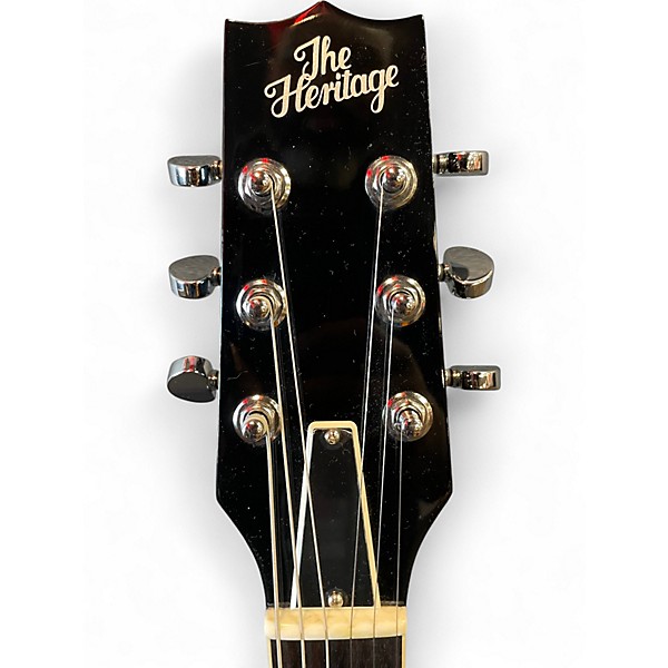 Used Heritage Standard H150 Ebony Solid Body Electric Guitar