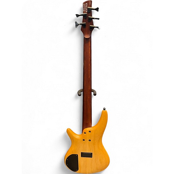 Used Ibanez SR605 5 String Natural Electric Bass Guitar