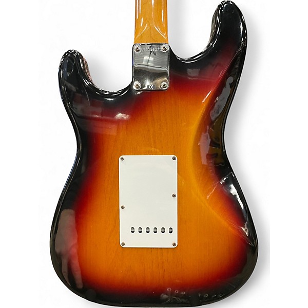 Used 2002 Fender 1962 American Vintage Stratocaster 3 Color Sunburst Solid Body Electric Guitar