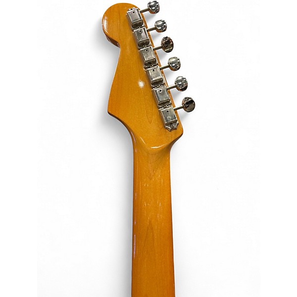 Used 2002 Fender 1962 American Vintage Stratocaster 3 Color Sunburst Solid Body Electric Guitar