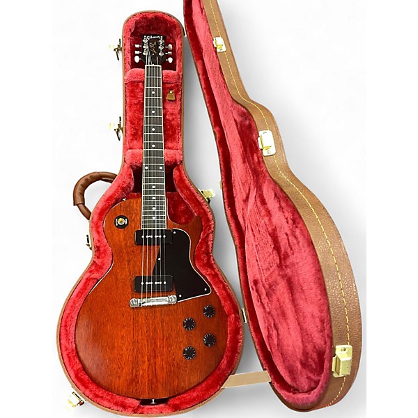 Used 2021 Gibson Les Paul Special Antique Cherry Solid Body Electric Guitar