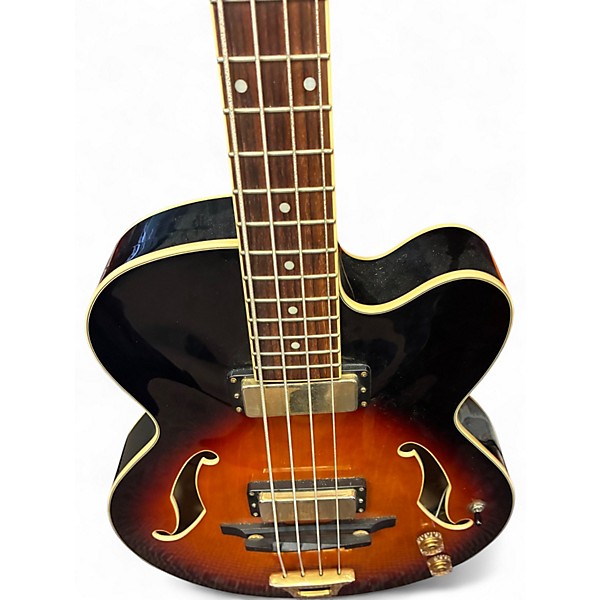 Used Ibanez AFB200 2 Color Sunburst Electric Bass Guitar