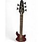 Used Jay Turser PJ 5 Red Electric Bass Guitar thumbnail