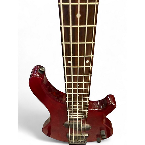 Used Jay Turser PJ 5 Red Electric Bass Guitar