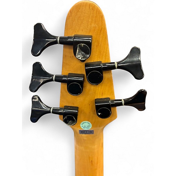 Used Jay Turser PJ 5 Red Electric Bass Guitar