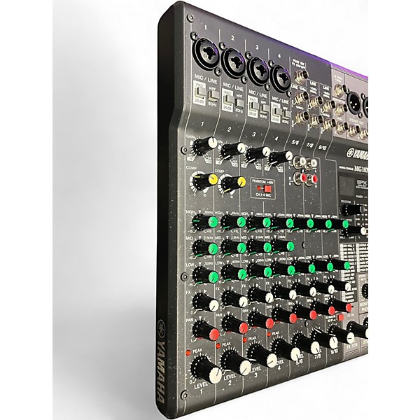 Used Yamaha MG10XU 10 Channel Mixer with Effects Unpowered Mixer