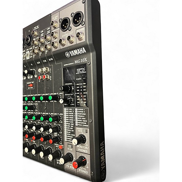 Used Yamaha MG10XU 10 Channel Mixer with Effects Unpowered Mixer