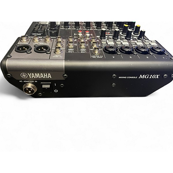 Used Yamaha MG10XU 10 Channel Mixer with Effects Unpowered Mixer