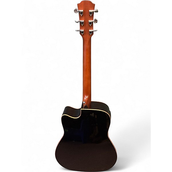 Used Yamaha A1M Trans Black Acoustic Electric Guitar