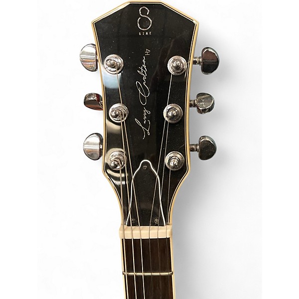 Used Sire H7 LARRY CARLTON SEE THRU RED Hollow Body Electric Guitar