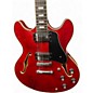 Used Sire H7 LARRY CARLTON SEE THRU RED Hollow Body Electric Guitar