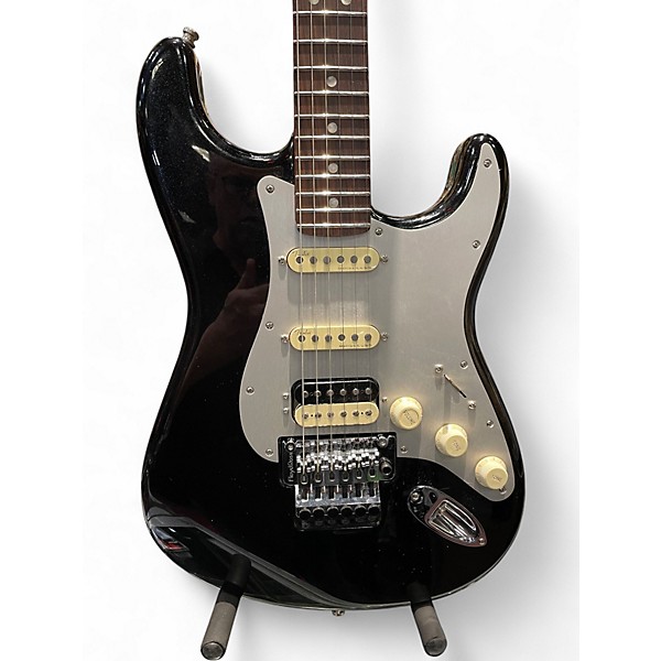 Used 2024 Fender ultra luxe hss sparkle black Solid Body Electric Guitar