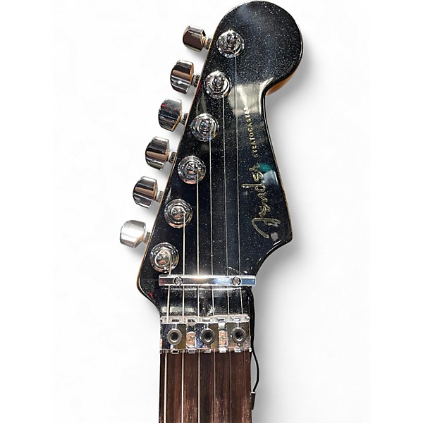 Used 2024 Fender ultra luxe hss sparkle black Solid Body Electric Guitar