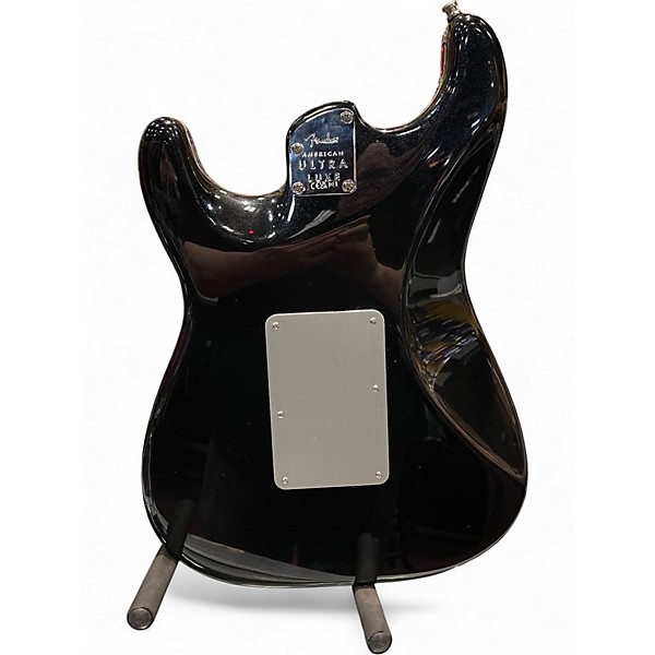 Used 2024 Fender ultra luxe hss sparkle black Solid Body Electric Guitar