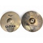 Used SABIAN 13in AA Fusion Hi Hat Pair Cymbal thumbnail