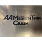 Used SABIAN 17in AA Medium Thin Crash Cymbal