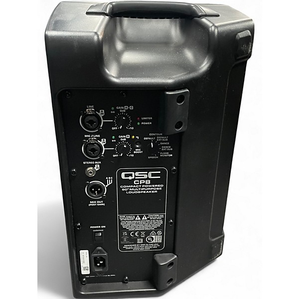 Used QSC CP8 Powered Speaker
