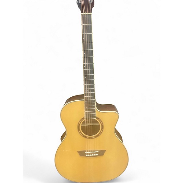 Used Washburn AG70C NATURAL Acoustic Electric Guitar