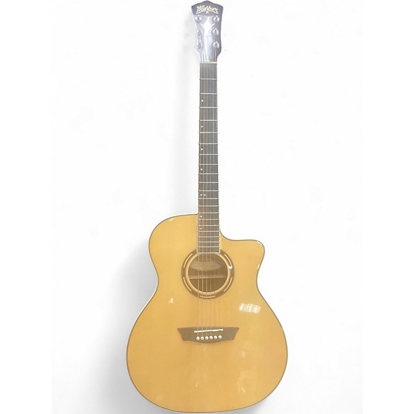 Used Washburn AG70C NATURAL Acoustic Electric Guitar