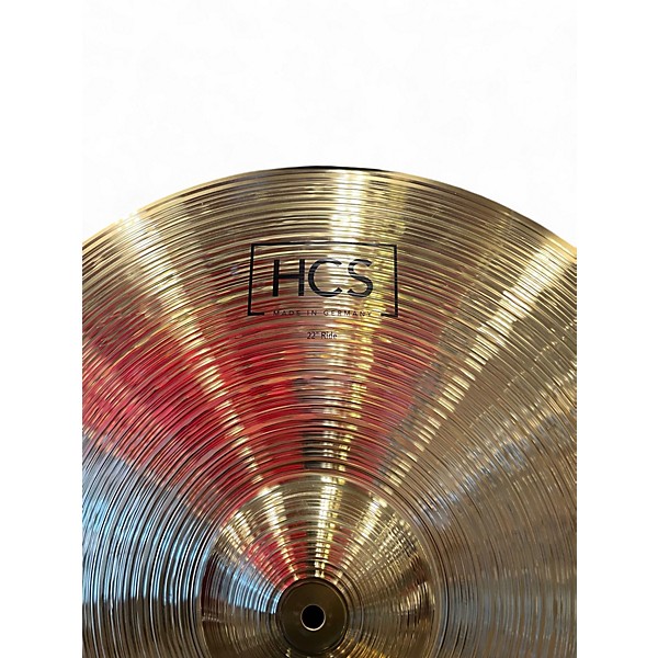 Used MEINL 22in HCS Ride Cymbal