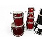 Used Yamaha 7 Piece STAGE CUSTOM BIRCH-7 PIECE SHELLS CRANBERRY RED Drum Kit thumbnail