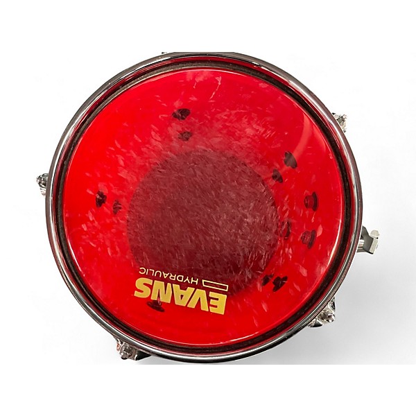 Used Yamaha 7 Piece STAGE CUSTOM BIRCH-7 PIECE SHELLS CRANBERRY RED Drum Kit