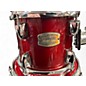 Used Yamaha 7 Piece STAGE CUSTOM BIRCH-7 PIECE SHELLS CRANBERRY RED Drum Kit