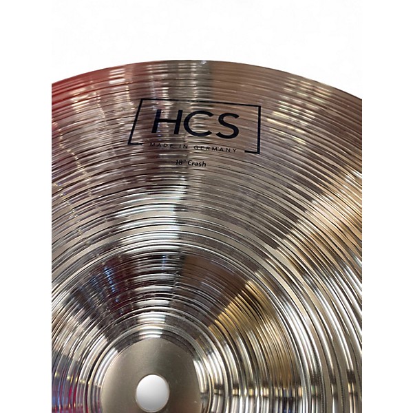 Used MEINL 18in HCS Crash Cymbal