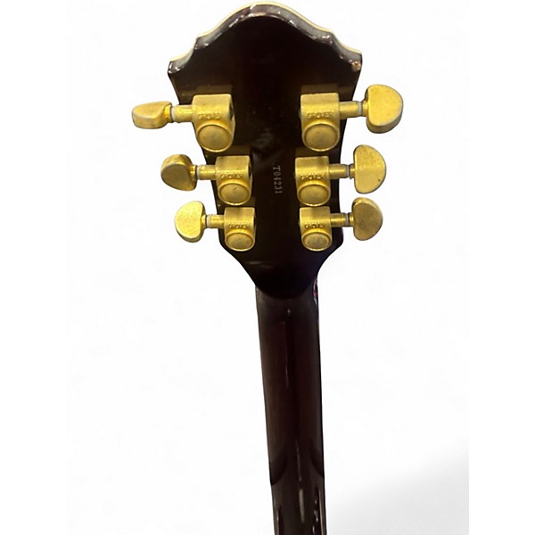 Used Michael Kelly Patriot Q Amber Solid Body Electric Guitar