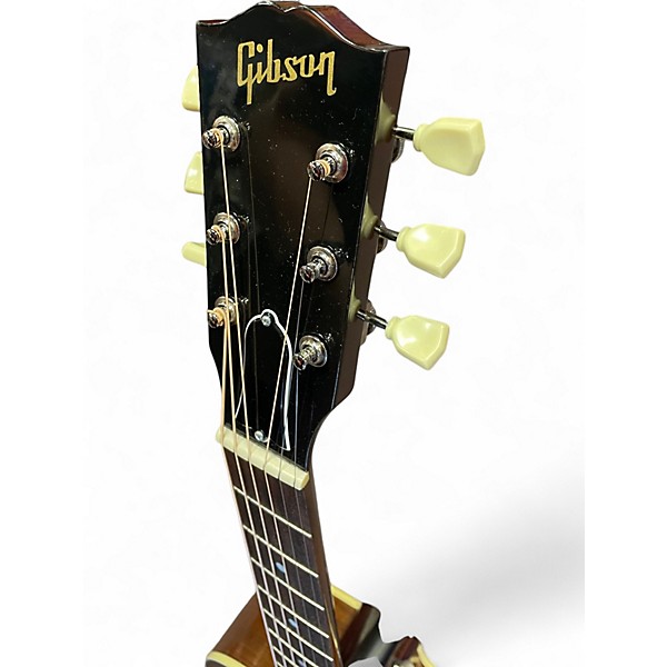 Used Gibson J15 Walnut Burst Acoustic Electric Guitar