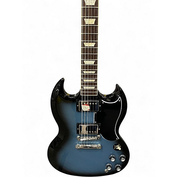 Used Gibson SG Standard Pelham Blue Burst Solid Body Electric Guitar