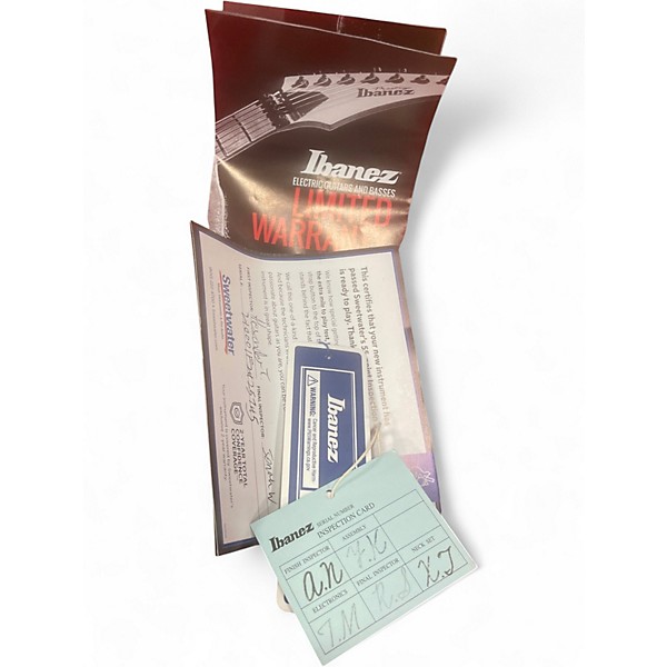 Used Ibanez Prestige RGR5221-TFR Trans Orange Solid Body Electric Guitar