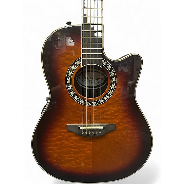 Used Ovation Legend Plus C2079AXP2 2 Tone Sunburst Acoustic Electric Guitar