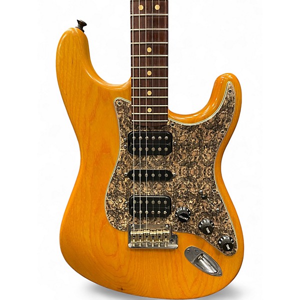 Used Fender FSR American Standard Stratocaster HSH Natural Solid Body Electric Guitar